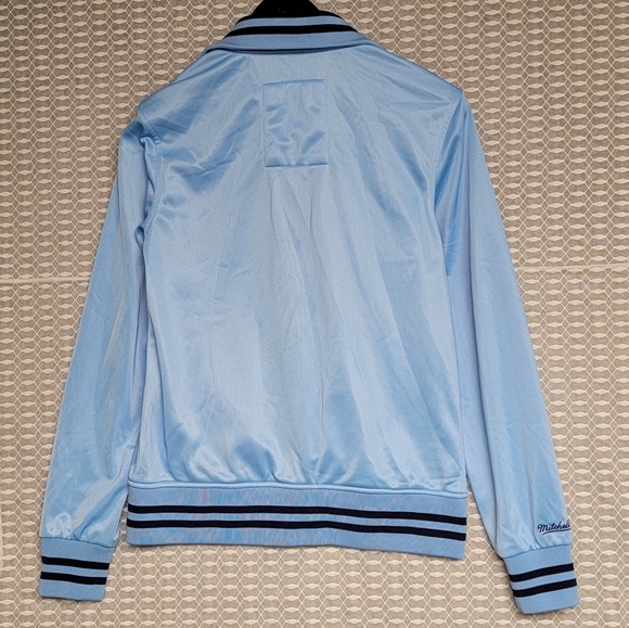 Pittsburgh Penguins (Mitchell & Ness) Mens Large  Baby Blue Collectable Jacket - Picture 2 of 7